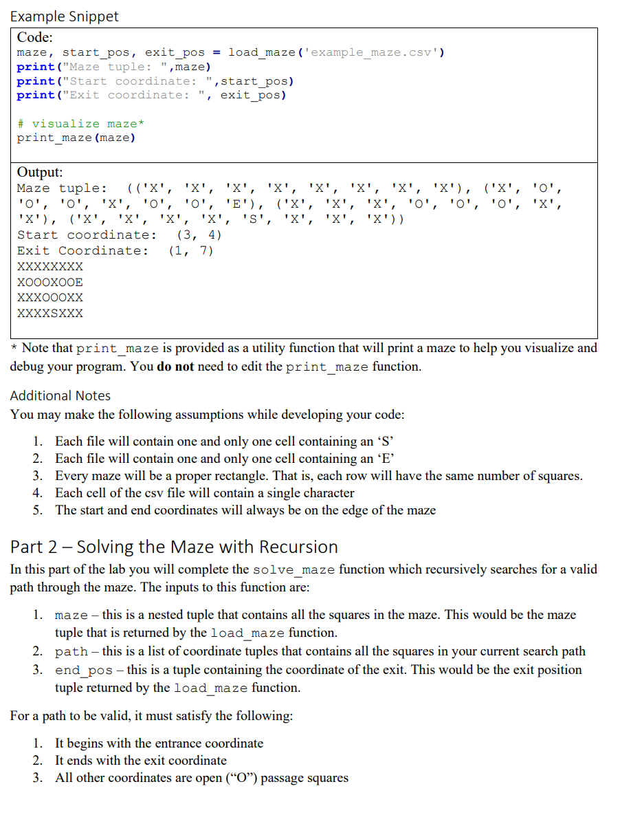 Solved Problem This week you will practice using recursion | Chegg.com