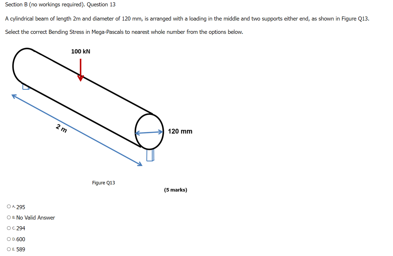 Solved Section B (no Workings Required). ﻿Question 13A | Chegg.com