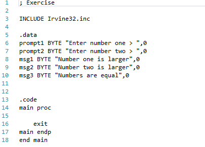 Solved Given the following file: test3 question2.asm Write a | Chegg.com