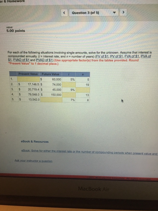 Solved For each of the following situations involving single | Chegg.com