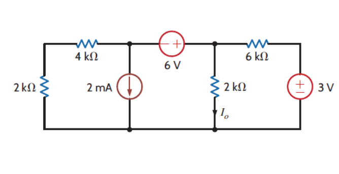 Solved Find I0 for using the source transformation. | Chegg.com