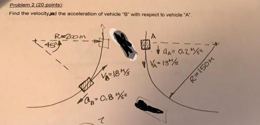 Solved Problem 2 (20 points): Find the velocity and the | Chegg.com