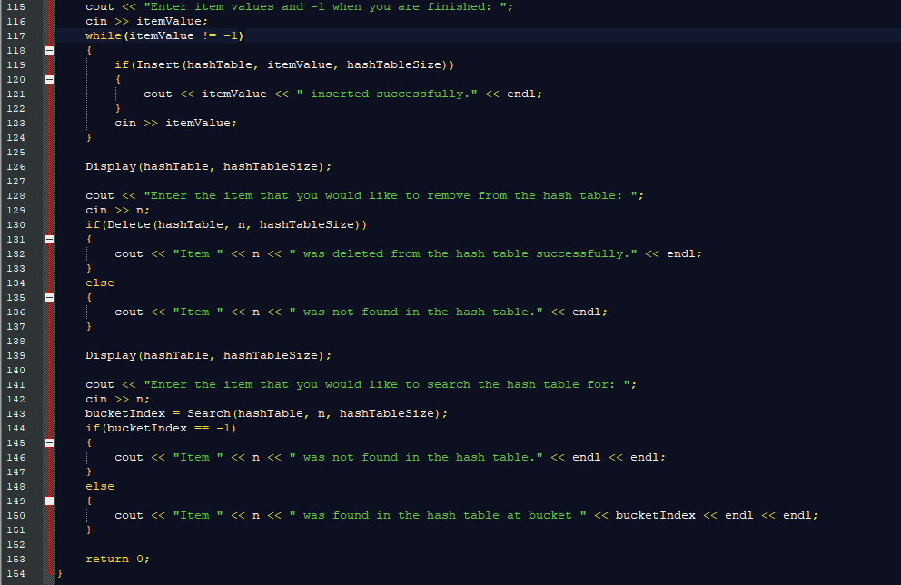 Solved I have this code (in C++) which has a hash function | Chegg.com