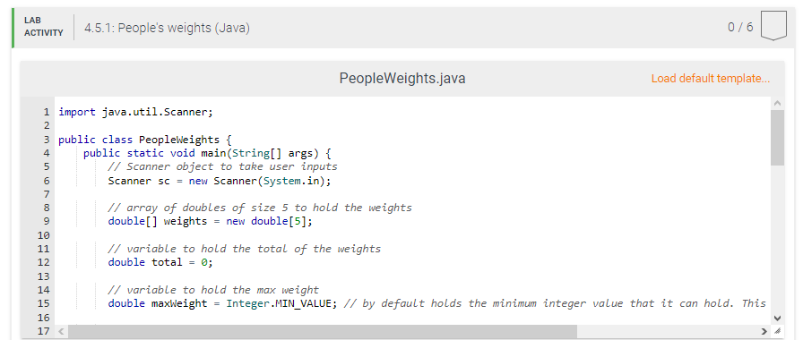 Solved (1) Prompt the user to enter five numbers, being five | Chegg.com