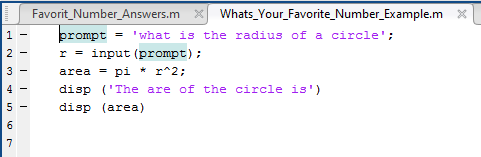 Solved In Matlab, the prompt command can be used to ask the | Chegg.com