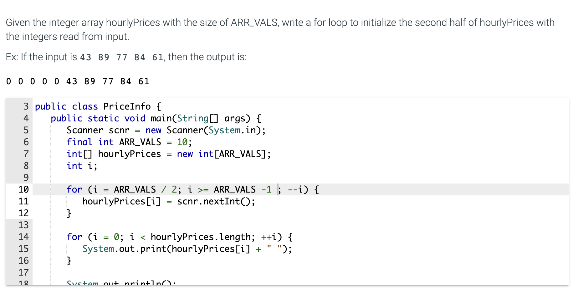 Solved Could someone help me with this code IN JAVA | Chegg.com