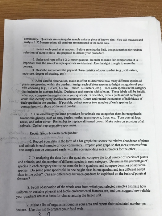 Solved Lab 11. Biology Lab Project (assigned this week due