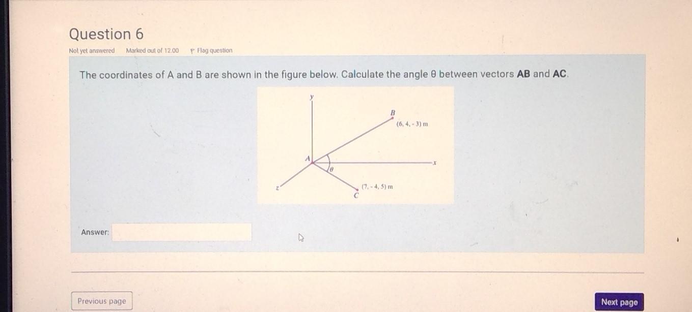 Solved Question 6 Not yet answered Marked out of 12.00 P | Chegg.com