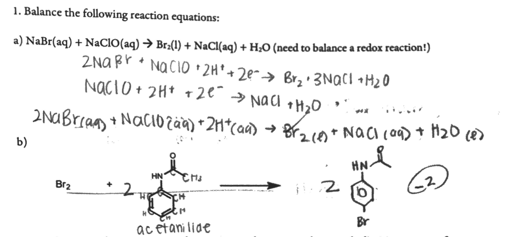 NaClO Br2: Phản Ứng Oxi Hóa Khử và Ứng Dụng