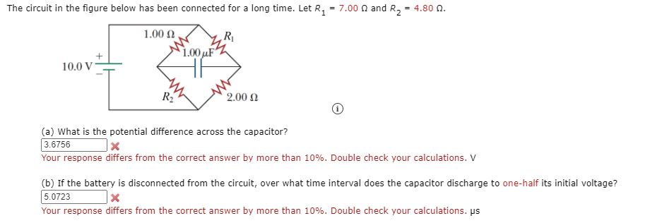 Solved The circuit in the figure below has been connected | Chegg.com