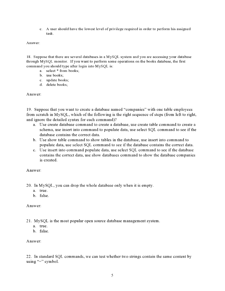 Solved 6. In a relational database, data are organized in | Chegg.com