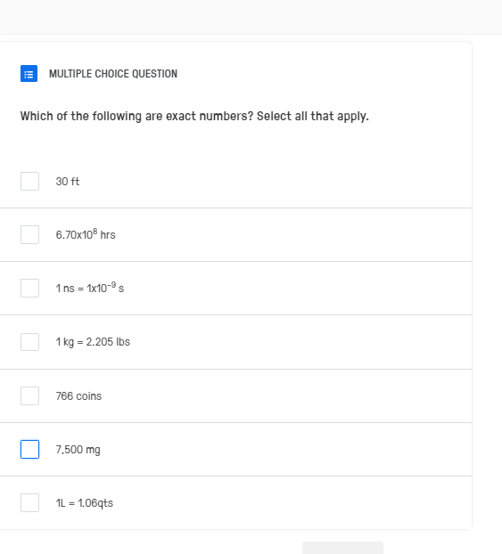 Solved MULTIPLE CHOICE QUESTIONWhich of the following are | Chegg.com