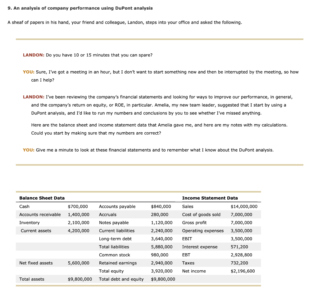 Dupont analysis essay image