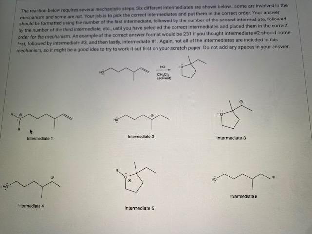 Solved The reaction below requires several mechanistic steps | Chegg.com