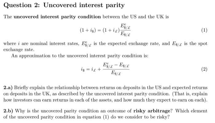 Interest Rate Parity Formula Slidesharetrick