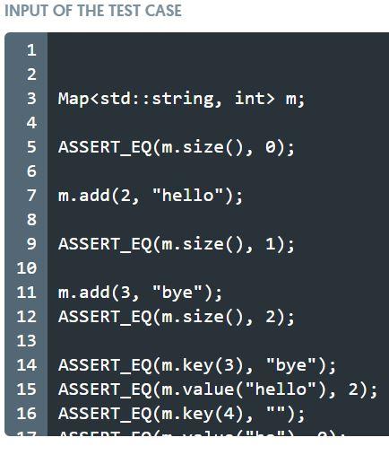 Solved Write a c++ class `Map` that is templated on both the | Chegg.com