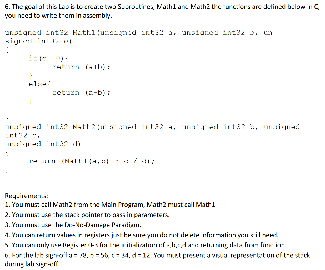 Solved In ARM Assembly please, I'm having trouble using the | Chegg.com