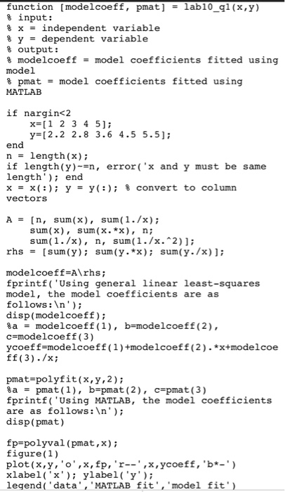 Solved Need this answered in Matlab. Show code please. | Chegg.com