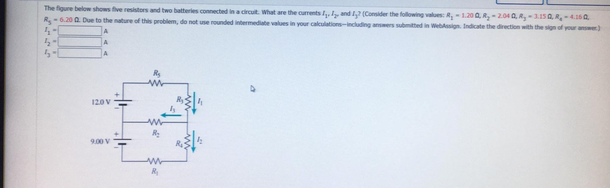 Solved The Figure Below Shows Five Resistors And Two | Chegg.com