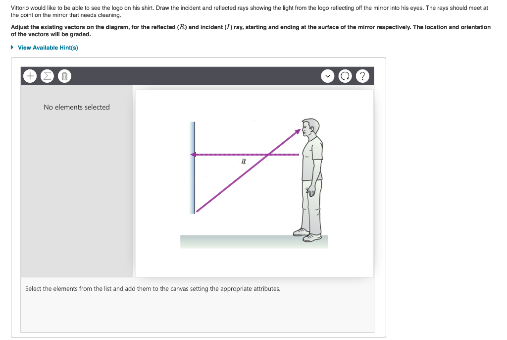 Solved Vittorio would like to be able to see the logo on his