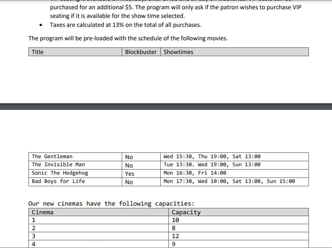 Solved Problem Description This extends Assignment 1 with | Chegg.com