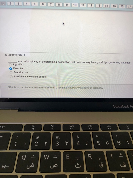 Solved QUESTION 1 is an informal way of programming | Chegg.com