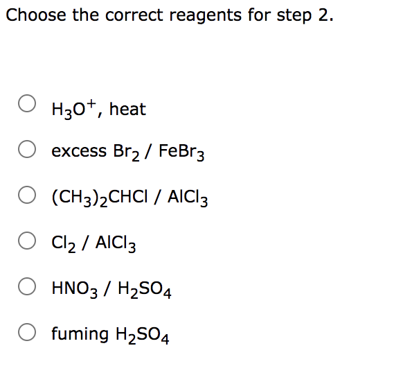 Solved Provide the reagents necessary to carry out the | Chegg.com