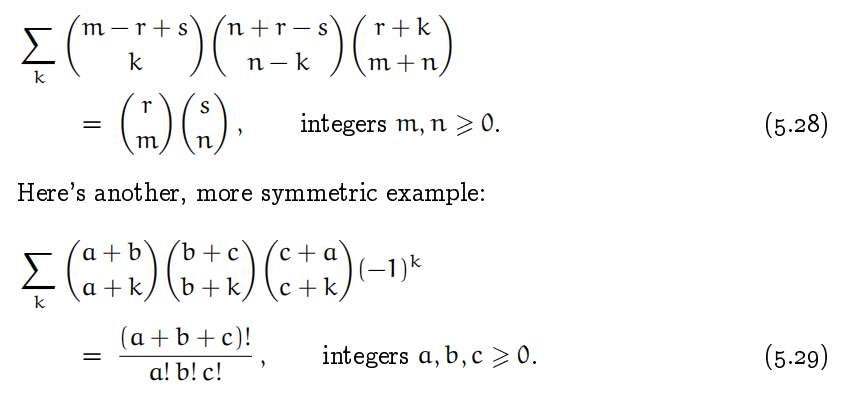 Solved Prove The Triple Binomial Identity 5 28 Hint F Chegg Com