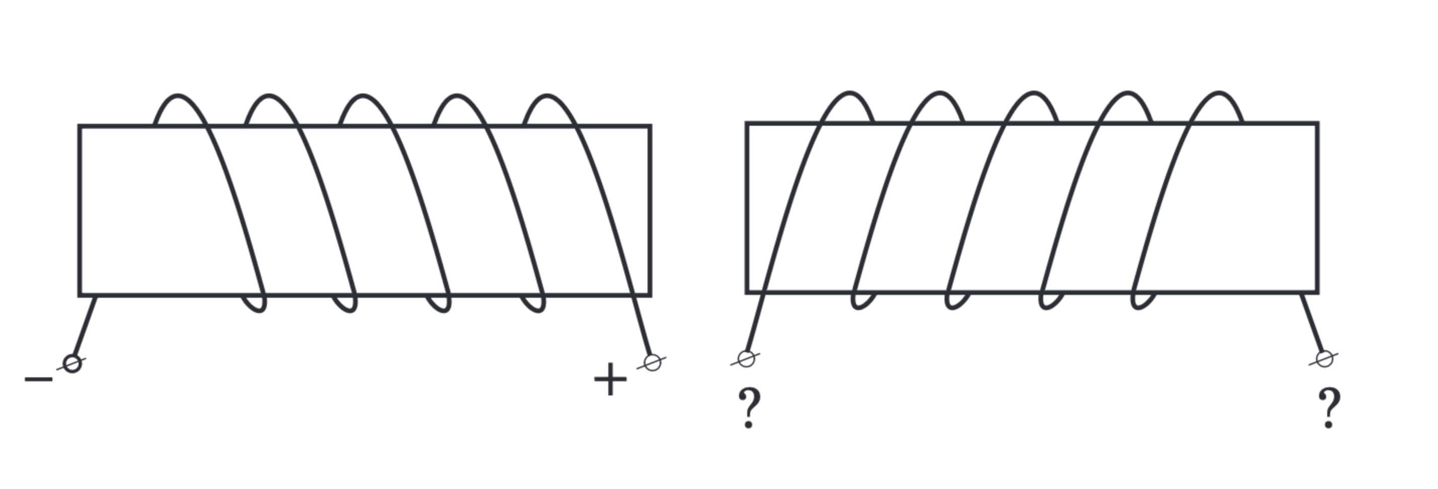 Solved The drawing shows two solenoids that attract each | Chegg.com