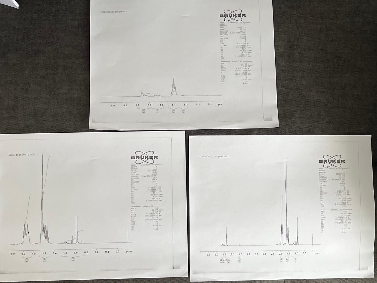 Solved I need to label these 3 NMR's. The 3 structures are | Chegg.com