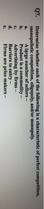 Solved Determine whether each of the following is a | Chegg.com