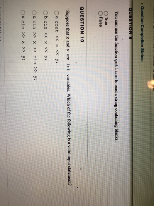 Solved You can use the function get line to read a string | Chegg.com