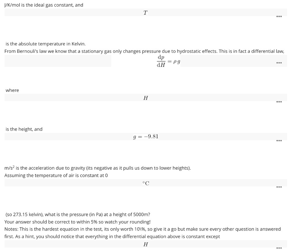 Solved Consider the air outside. Assume it is well described | Chegg.com