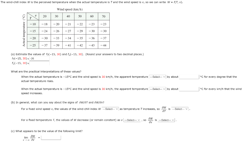 solved-the-wind-chill-index-w-is-the-perceived-temperature-chegg