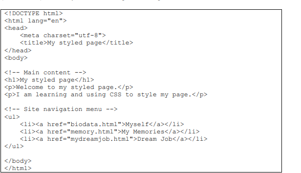 Create a new folder and a file named index.html with | Chegg.com