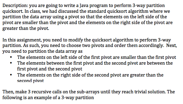 Solved Description: you are going to write a Java program to | Chegg.com