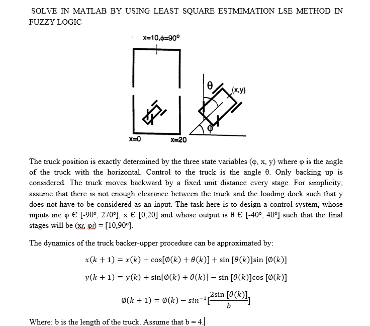SOLVE IN MATLAB BY USING LEAST SQUARE ESTMIMATION LSE | Chegg.com