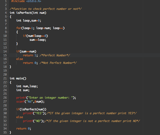 Solved 5. Implement a function that takes an integer n as a | Chegg.com