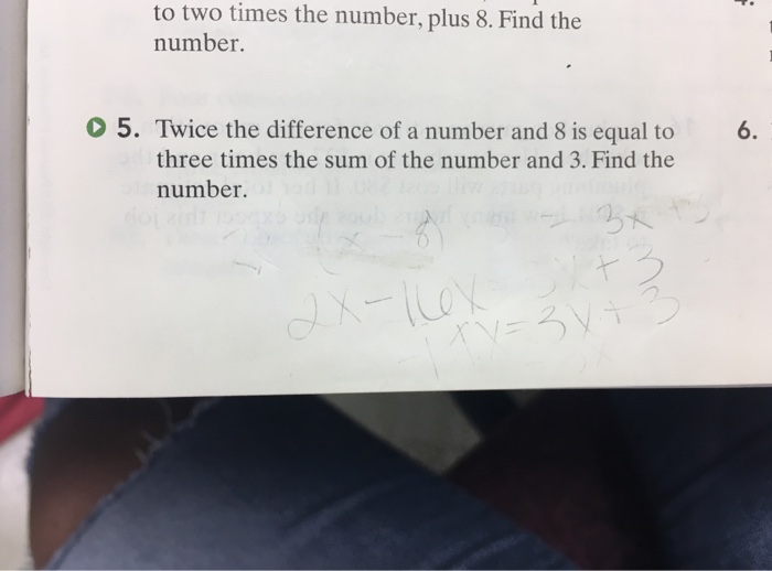 solved-twice-the-difference-of-a-number-and-8-is-equal-to-chegg