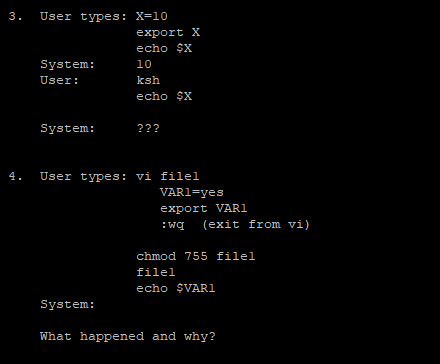 3 User Types X 10 Export X Echo X System 10 User Chegg Com