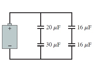 Solved Consider four capacitors in (Figure 1). What is the | Chegg.com