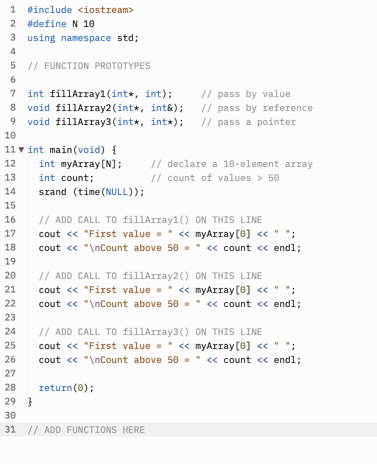 Your goal is to extend this code by creating 3 | Chegg.com