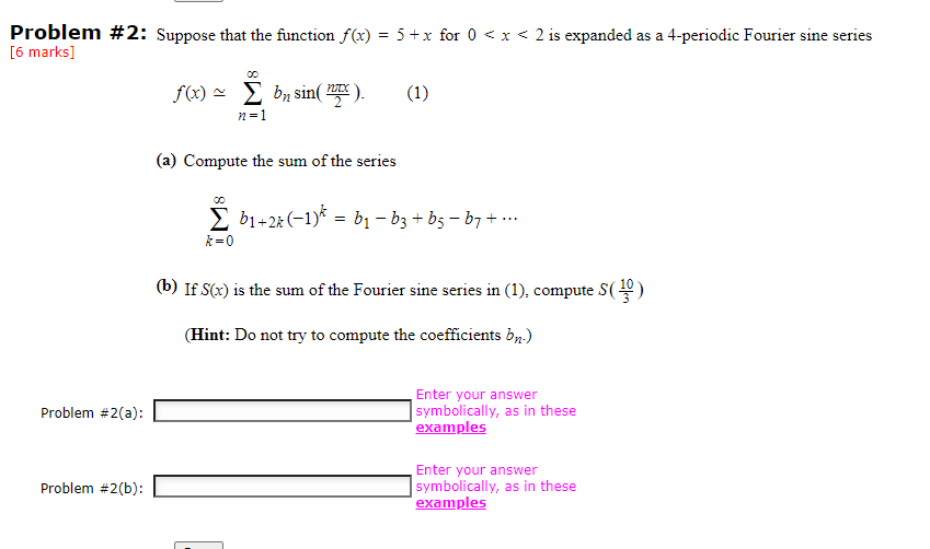 Solved Problem #2: Suppose that the function f(x) = 5 + x | Chegg.com