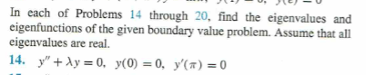 Solved In each of Problems 14 ﻿through 20, ﻿find the | Chegg.com