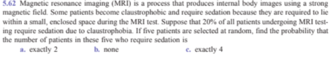 Solved 5.62 Magnetic resonance imaging (MRI) is a process | Chegg.com