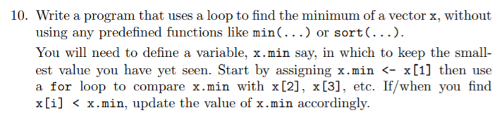Solved 10. Write a program that uses a loop to find the | Chegg.com