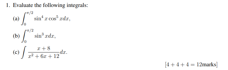 Solved Solve questions, showing all working out and any/all | Chegg.com