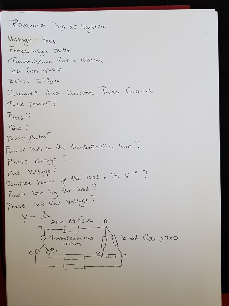 Solved Transmission line = 100km ZL GO0 7200 Zune 2+2jor
