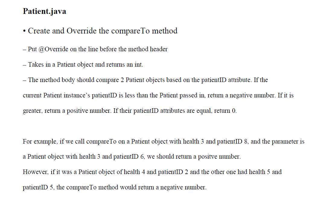 Solved Java programming question HealAbility.java public | Chegg.com