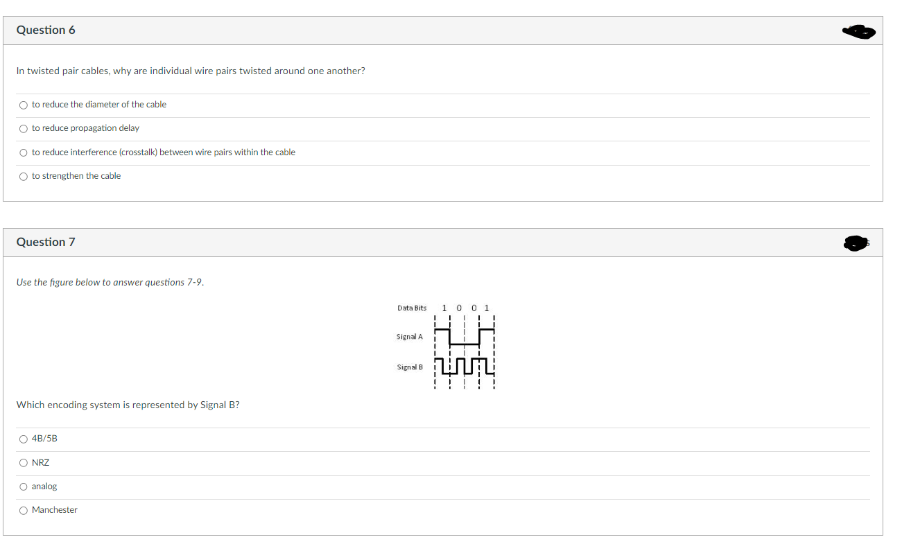 Solved In twisted pair cables, why are individual wire pairs